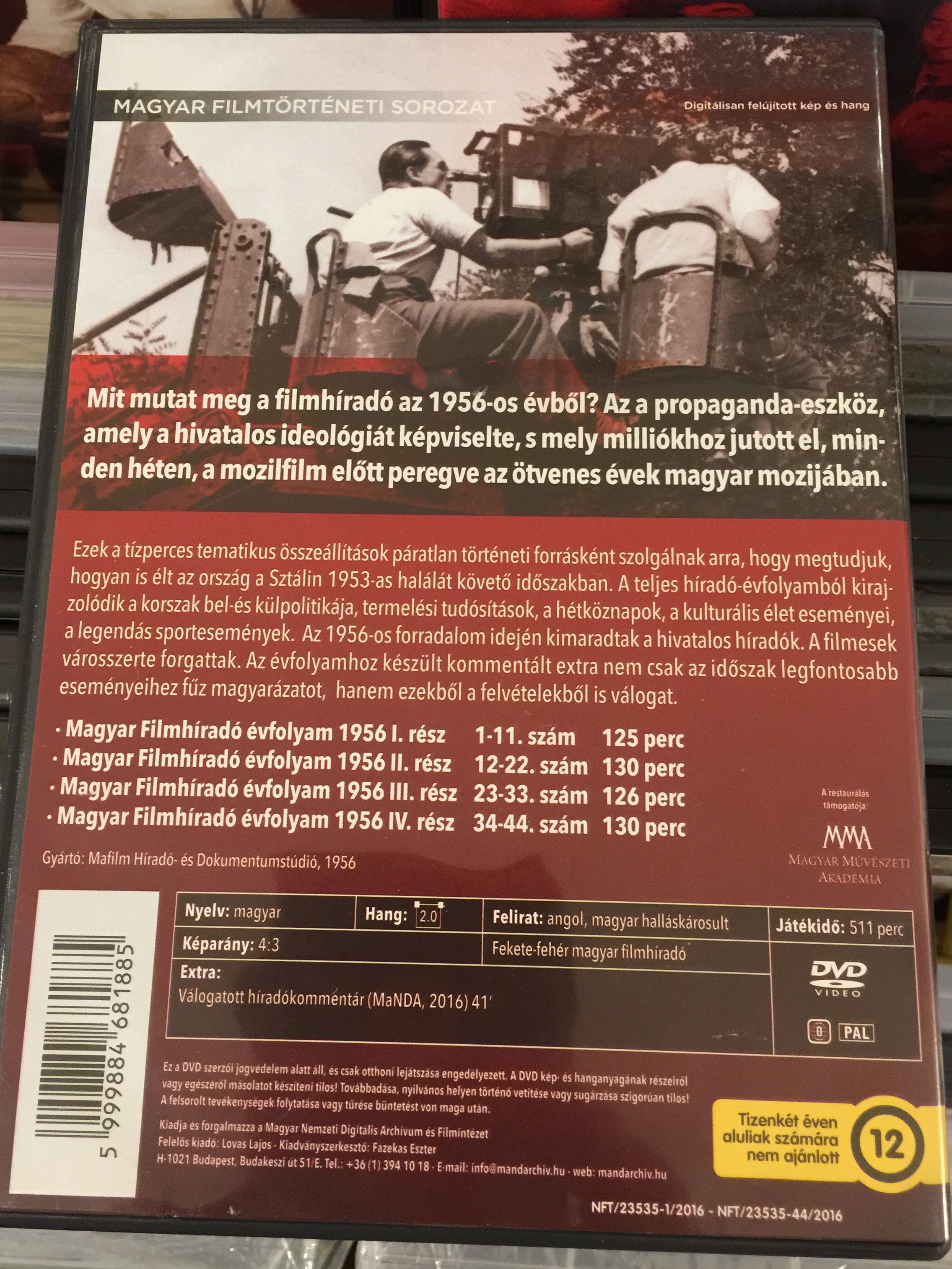 Magyar Filmíradó évfolyam - 1956 DVD Terror és forradalom 3.JPG